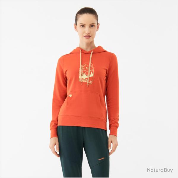Sweat � Capuche en Bambou Viking Panaka Lady Orange