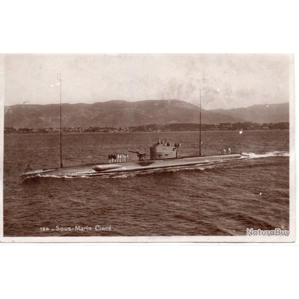 CPA - MARINE DE GUERRE - Sous - Marin " Circe " N�1516