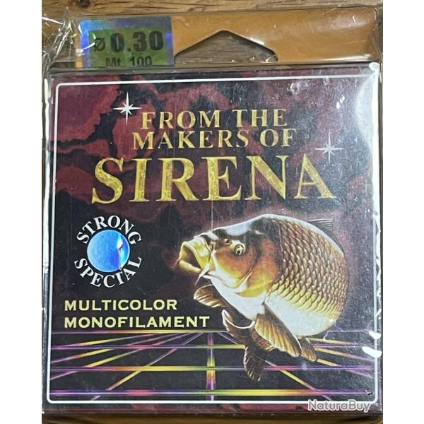 FIL DE PECHE MULTICOLOR POUR CARPE 0,30 mm  12,1 kg