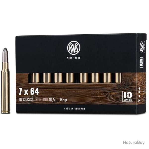 Munitions RWS 7x64 ID Classic 162gr x20