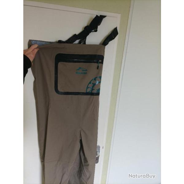 Waders Ultrasonic Respirant 4 couches pour la p�che Cuissardes Float tube 38/39