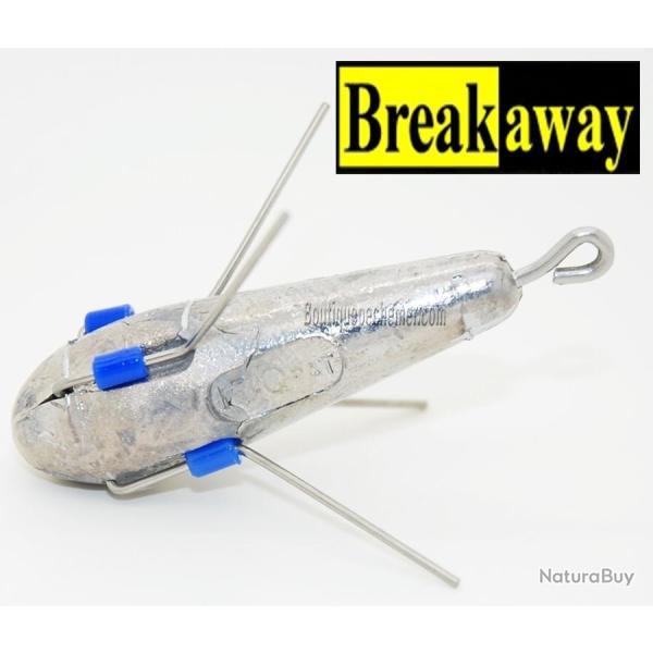 ( 130 GR )PLOMB D�BRAYABLE BREAKAWAY � TIGE COURTE