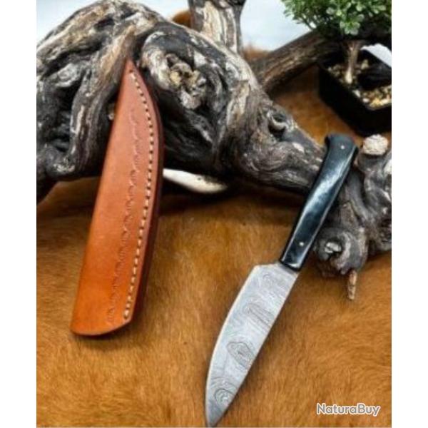 Couteau vendetta lame damas 256 couches