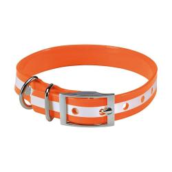 Collier Pour Chien Orange Phosphorescent 60cm ProHunt - LVC