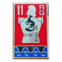 Insigne 11e R&eacute;giment du G&eacute;nie FFA Rastatt Allemagne - Drago Paris