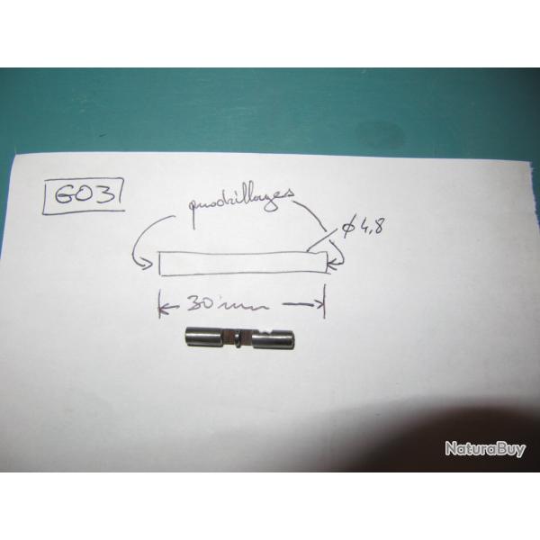 Goupille avec passage (goup3)