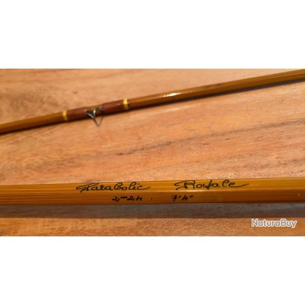 Canne  mouche Pezon & Michel Parabolic Royale tat exceptionnel