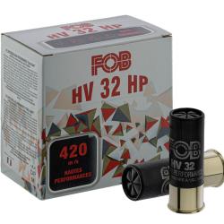 Cartouches Fob HV Acier haute performance - Cal. 12/70 N&deg;4 bte de 25