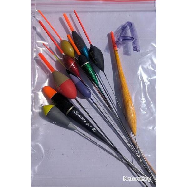 Flotteur Vintage - lot x 10 pcs de A � H Pack : A - 10 flotteurs multiples