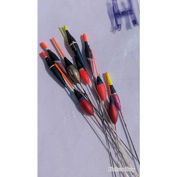 Flotteur Vintage - lot x 10 pcs de A � H Pack : H - 10 flotteurs multiples