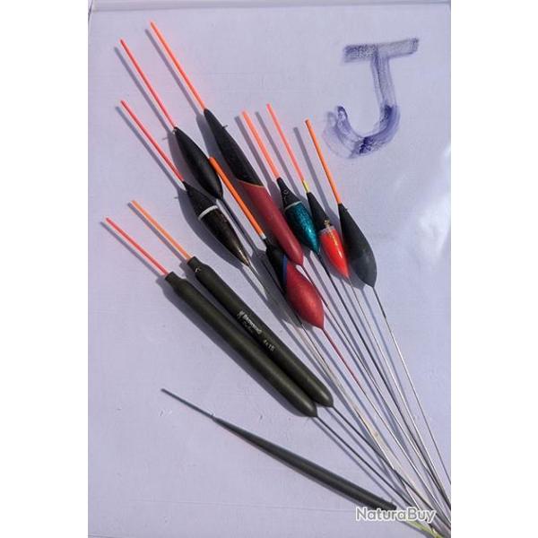 Flotteurs Vintage - lot x 10 pcs de I � P Pack : J - 10 flotteurs multiples