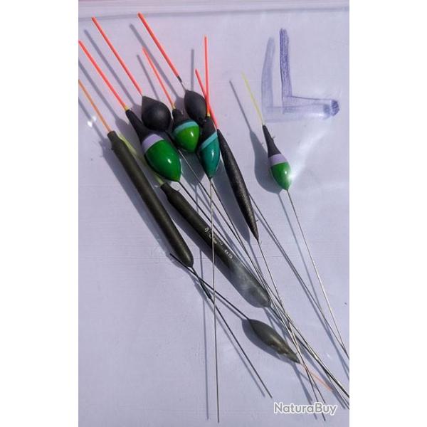 Flotteurs Vintage - lot x 10 pcs de I � P Pack : L - 10 flotteurs multiples