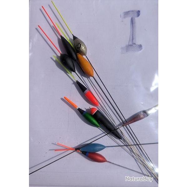 Flotteurs Vintage - lot x 10 pcs de I � P Pack : L - 10 flotteurs multiples