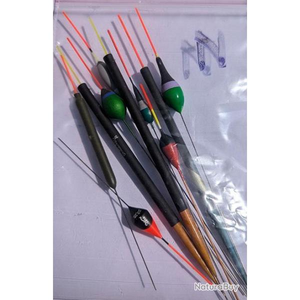 Flotteurs Vintage - lot x 10 pcs de I � P Pack : N - 10 flotteurs multiples