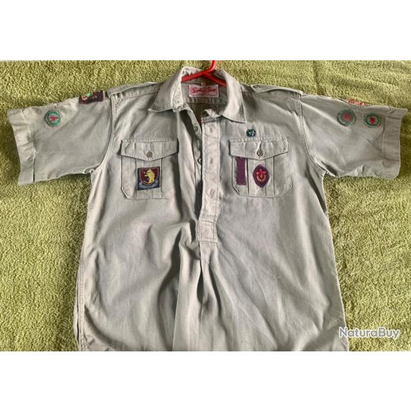 Chemise scout anglais