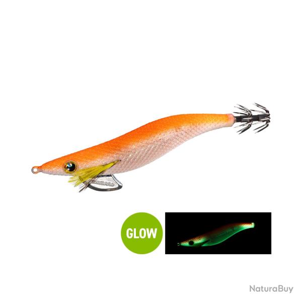 Turlutte Shimano Lure Sephia Clinch Flash Boost 3.5 19g 3.5 19g Orange Glow