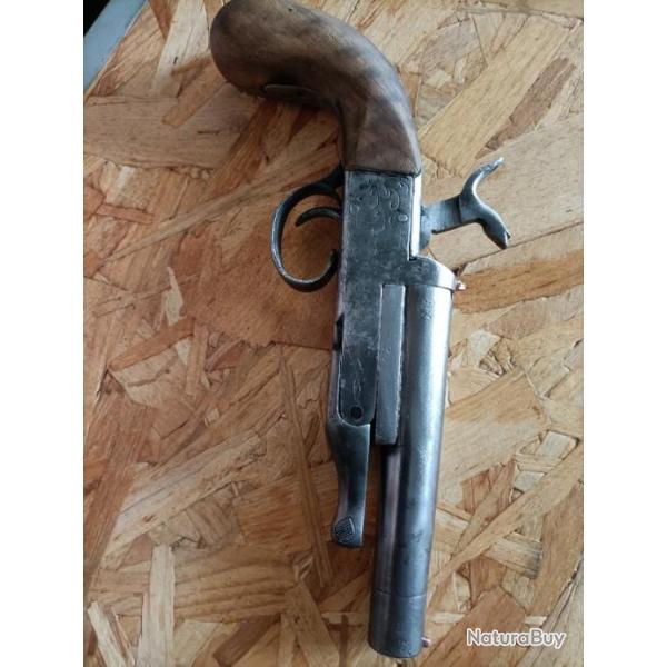 Pistolet  broche Cal16