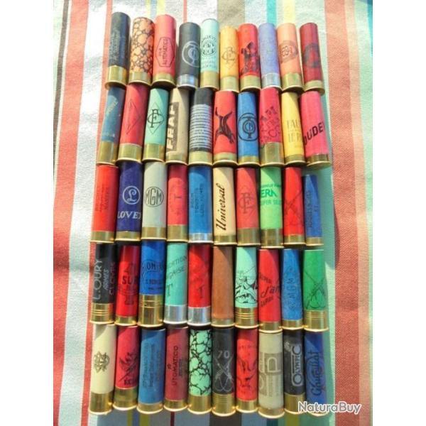 SUPERBE LOT DE 50 DOUILLES ANCIENNES JAMAIS CHARGEES  POUR COLLECTIONNEURS N�5