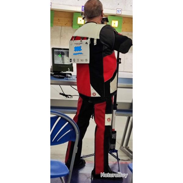 Tenue de carabinier Homme 10m / 50m 2 pi�ces veste + pantalon  HITEX