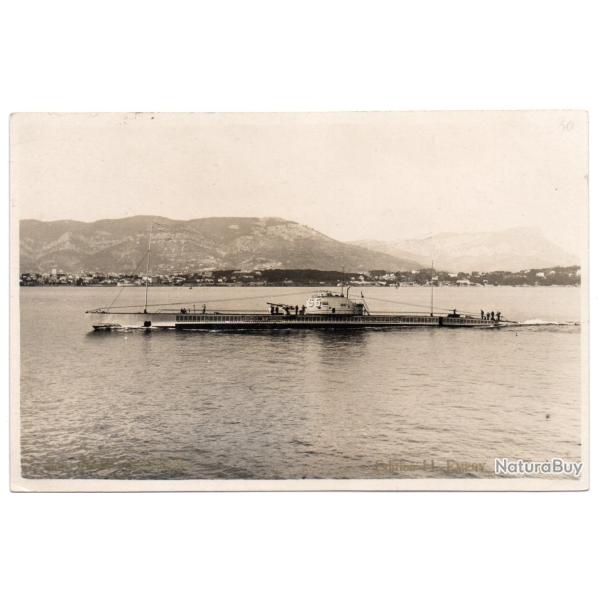 CPA - Marine de Guerre - TOULON - SOUS - MARIN  N�1521