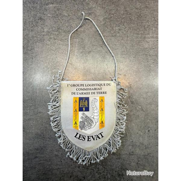 Fanion militaire Arm�e de Terre 1er Groupe Logistique Commissariat EVAT