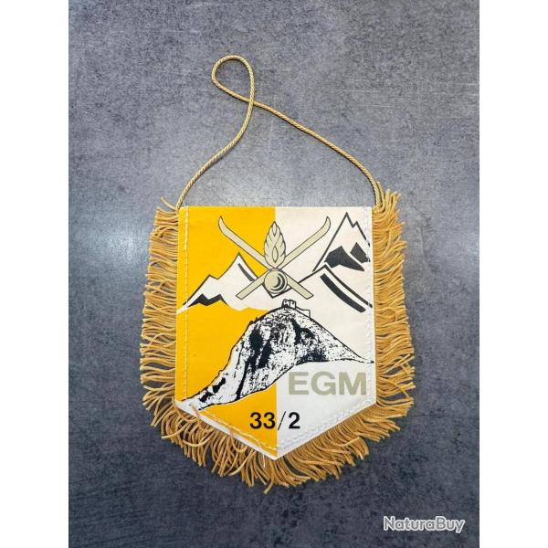 Fanion militaire Gendarmerie Mobile EGM 33/2 Chamb�ry Savoie