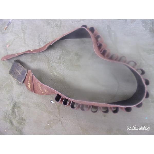 cartouchire de chasse cal 12 et 16