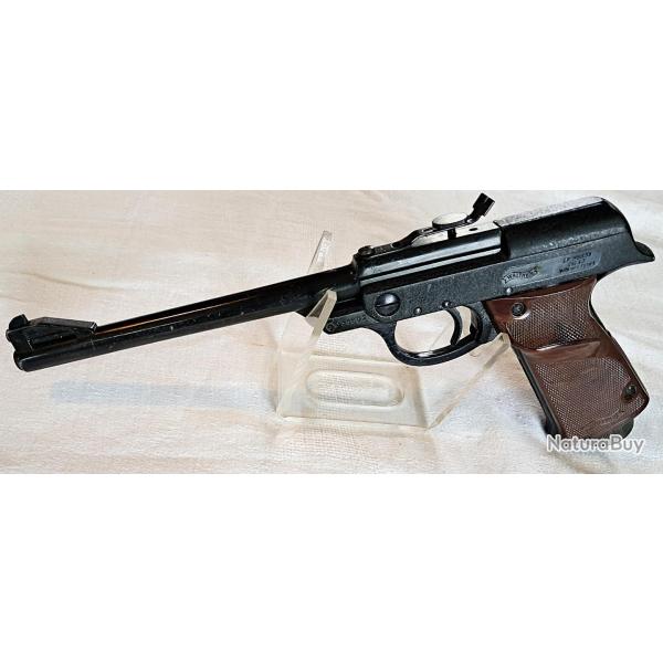 Collector ! Pistolet Walther LP53 � air comprim� calibre 4.5mm dans une mallette
