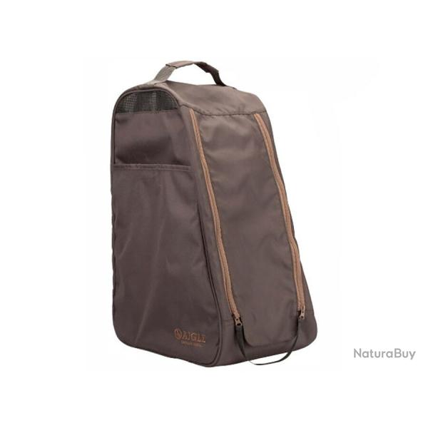 SAC A BOTTES RUBBERBAG AIGLE MARRON