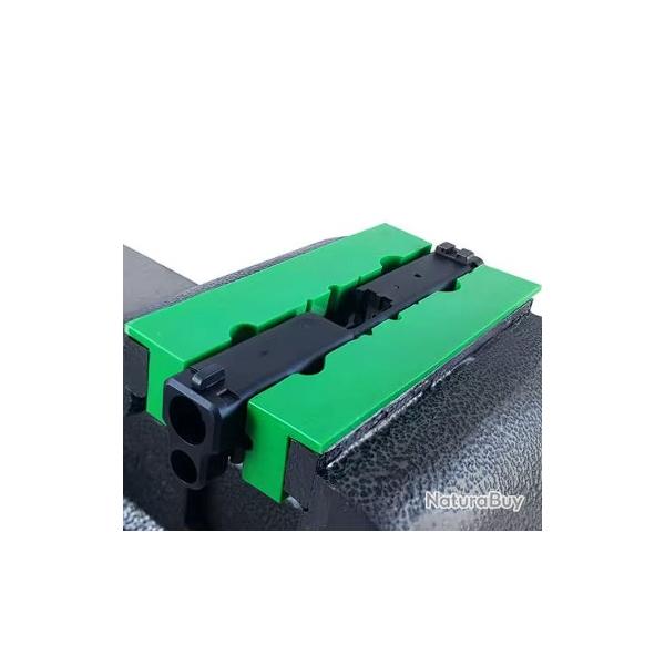 Mchoire d'tau  formes en caoutchouc aimant 150mm