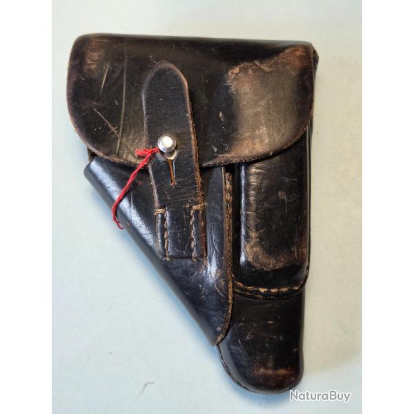 Un bel etuis de Walther PPK police Suisse des ann�es 60 Winterthur noir