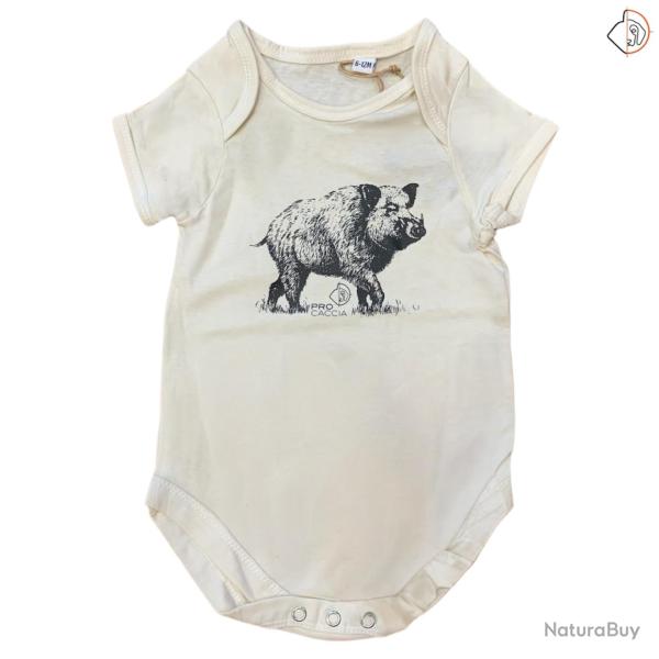 Body Sanglier PRO CACCIA coton BIO
