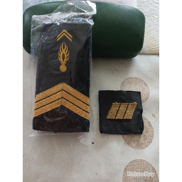 Galons militaires gendarmerie