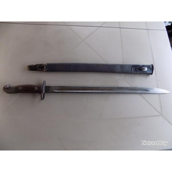 Rare ba�onnette Australie Lithgow M-1907 dat�e 1919.