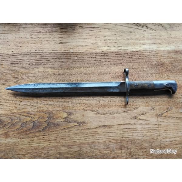 Belle baionnette suisse.