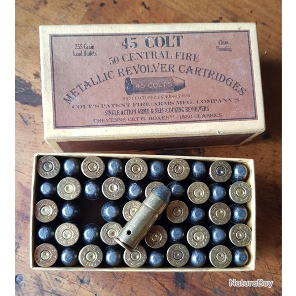 Boite de 50 cartouches 45 Colt