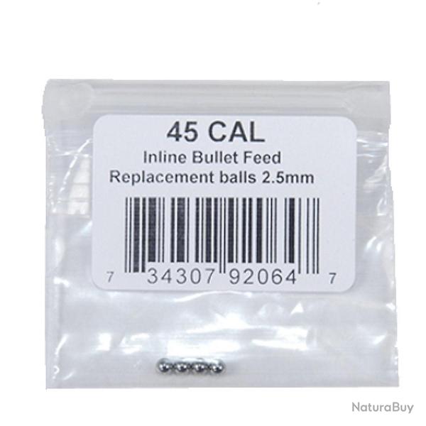Billes de rechange LEE Inline Bullet Feed .45 cal