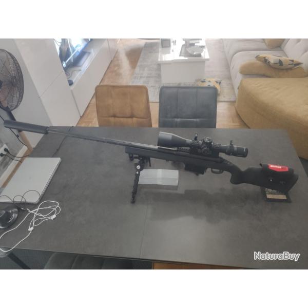 Savage 110 FCP HS pr�cision 338 lapua M+ lunette vortex Venom + RDS acier Vector