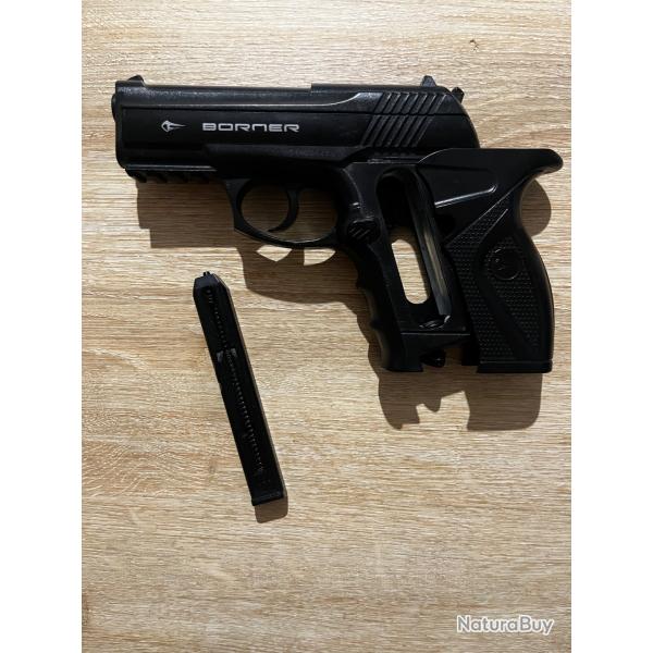 Borner c11 CO2 billes d'aciers 2-3 joules