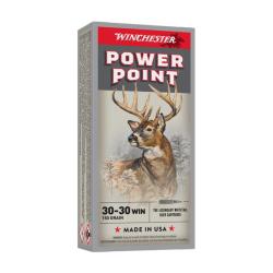Boite de munition Winchester Power Point 30-30 170Grain x20