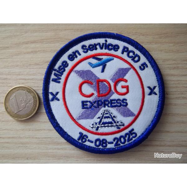 cusson train Charles de Gaulle Express liaison ferroviaire phase PCD5