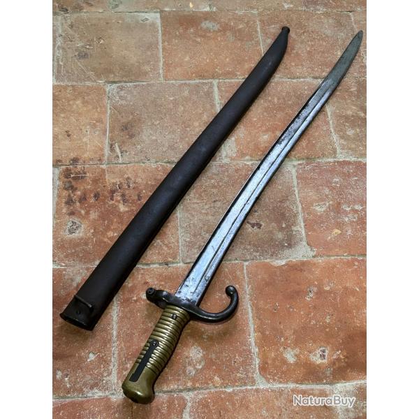 Ba�onnette fran�aise chassepot 1866 - 3�me R�publique