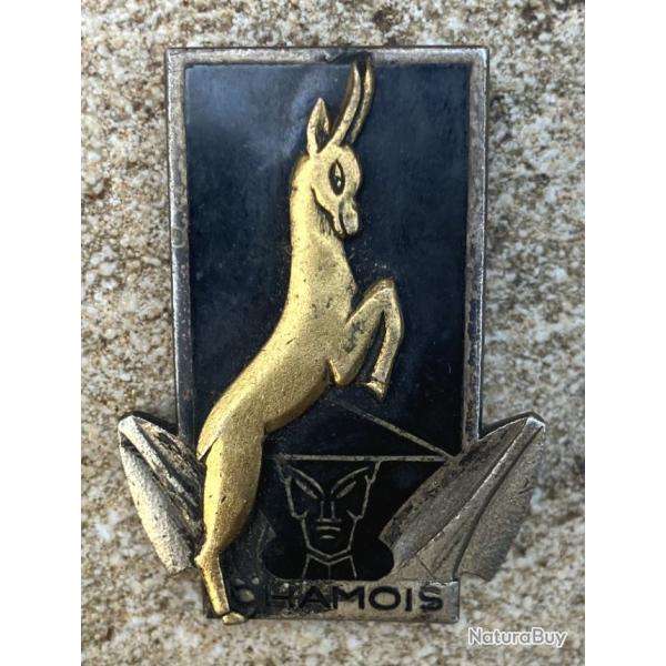 CHAMOIS, Aviso Dragueur, (13/Pl. 19) dos lisse, marquage relief