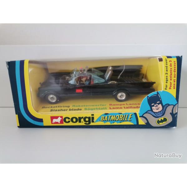 Batmobile 1976 Corgi Toys 267 avec boite et missiles