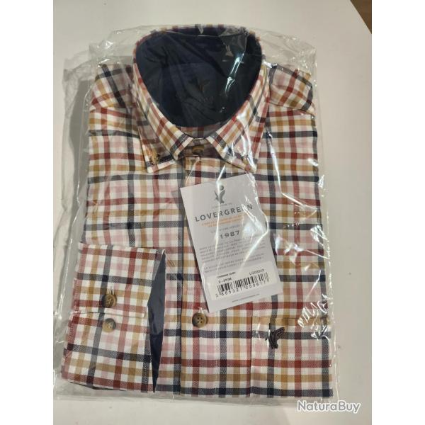 Chemise Dury Taille 47/48 - LOVERGREEN