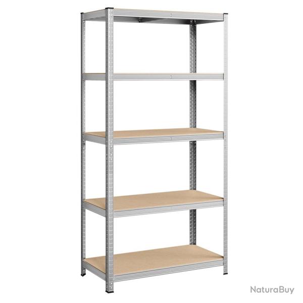 tagre charge lourde mtallique 200 x 100 x 50 cm 5 niveaux charge totale 875 kg (175 kg/niveau) 