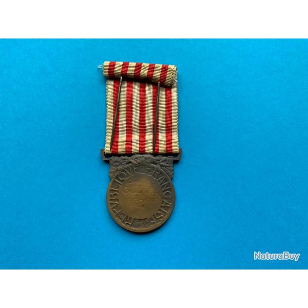 M�daille comm�morative fran�aise guerre 1914-1918
