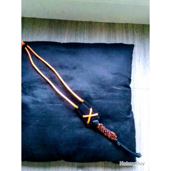 CRKT S.P.I.T Orange Custom Paracord Survival