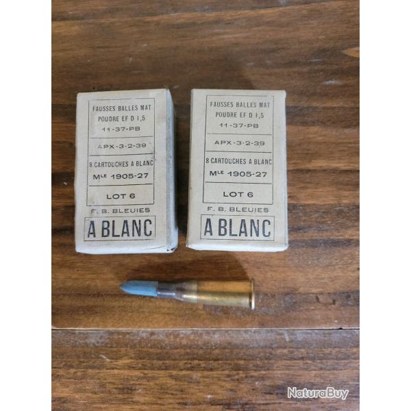 Cartouches 8x51R lebel � blanc