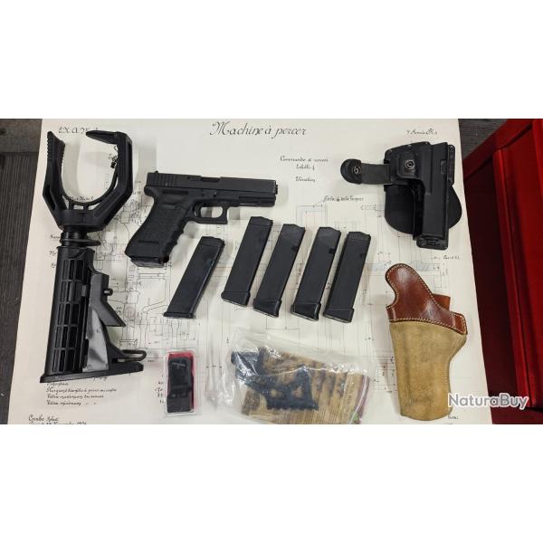 Glock 17 gen 3 full options 9mm